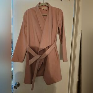 Light pink women's jacket size Small